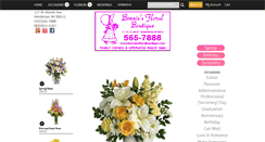 Desktop Screenshot of bonniesfloralboutique.com